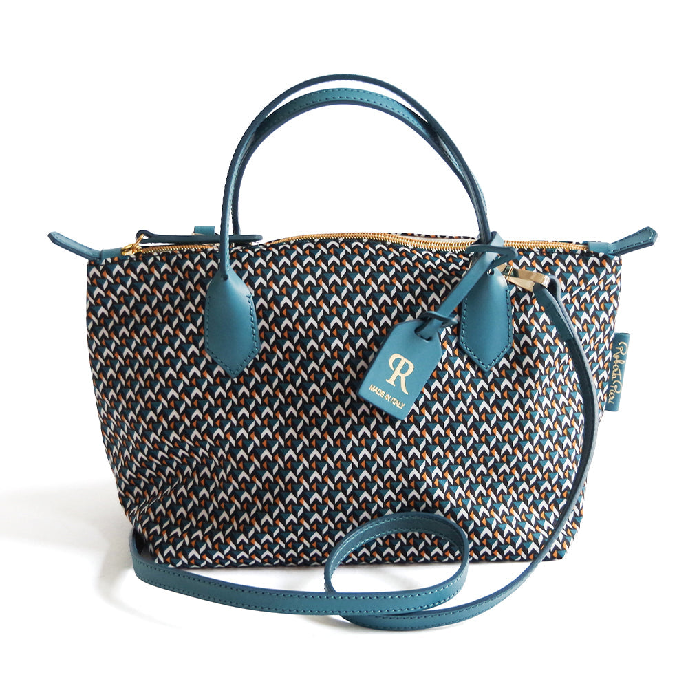 【ROBERTA PIERI ロベルタピエリ】イタリア製 【ND】 TATAMI ORIGINAL オリジナル タタミ MINI DUFFLE ミニダッフル トートバッグ