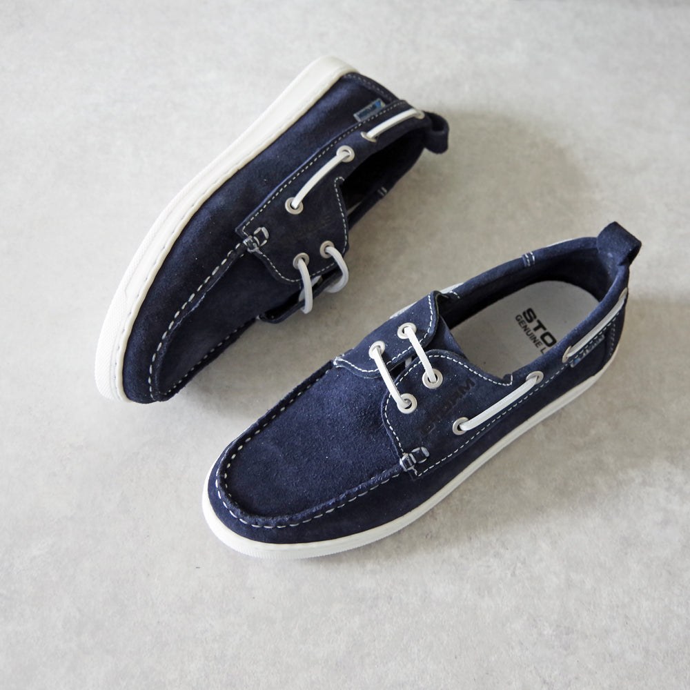 【STORM ストーム】デッキシューズ 【B2385 TIGRE】本革 モカシン レディース スエード