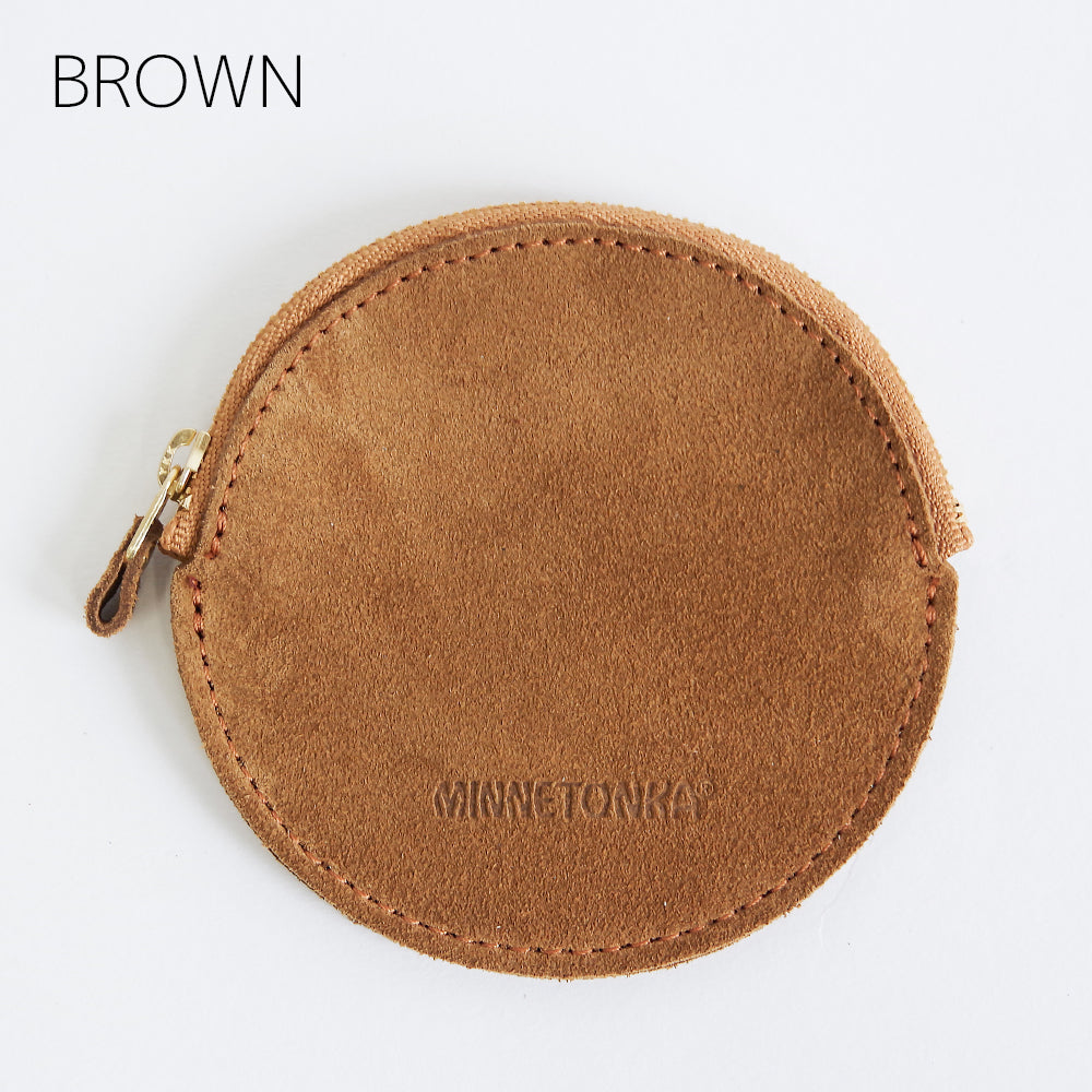 【MINNETONKA ミネトンカ】正規販売代理店 正規品 【SUEDE CIRCLE COIN CASE】 スエードサークルコインケース
