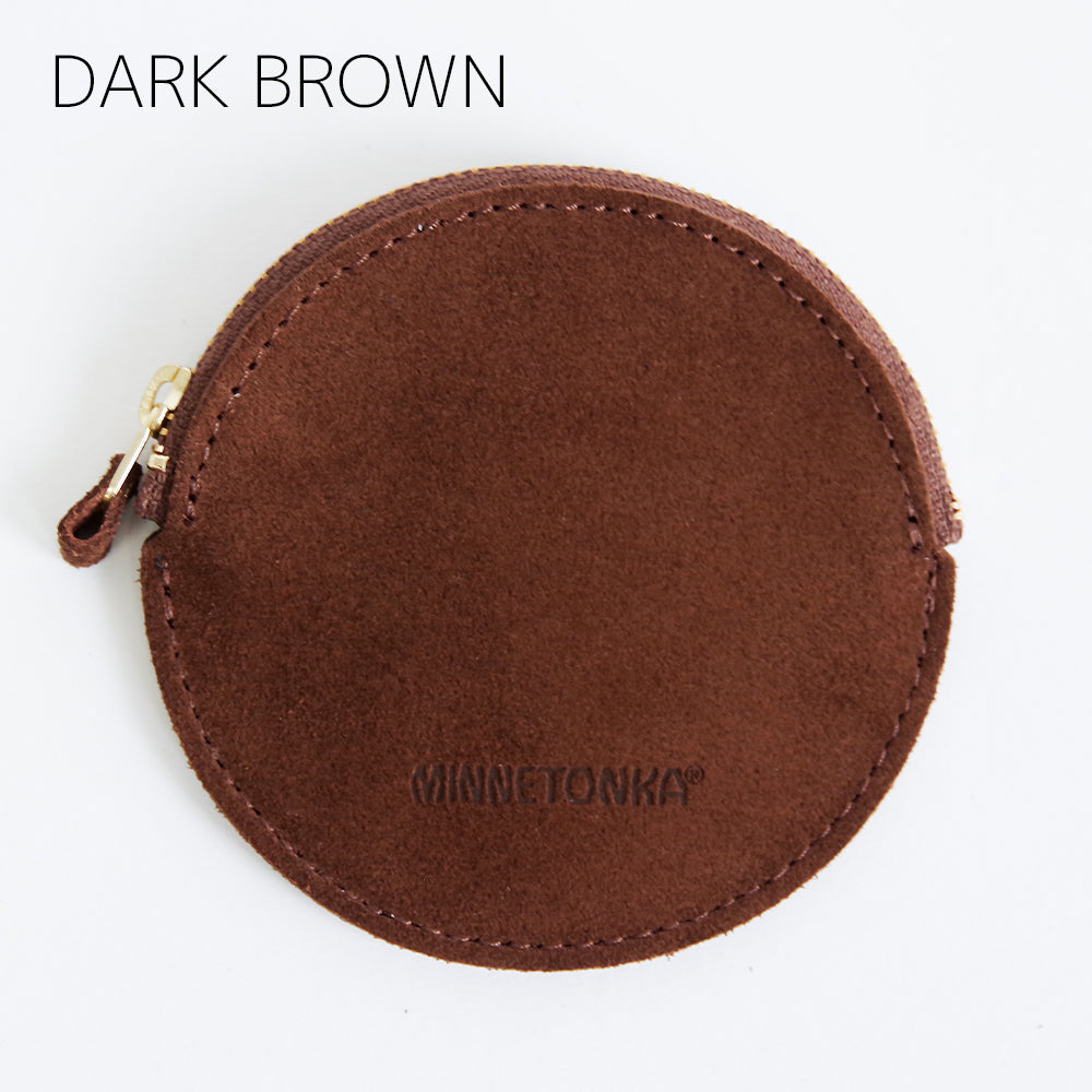 【MINNETONKA ミネトンカ】正規販売代理店 正規品 【SUEDE CIRCLE COIN CASE】 スエードサークルコインケース