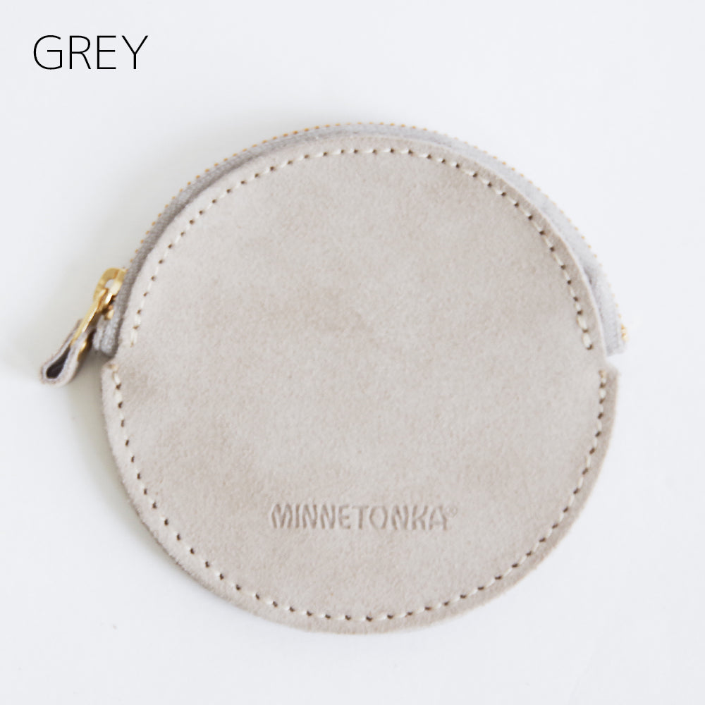 【MINNETONKA ミネトンカ】正規販売代理店 正規品 【SUEDE CIRCLE COIN CASE】 スエードサークルコインケース