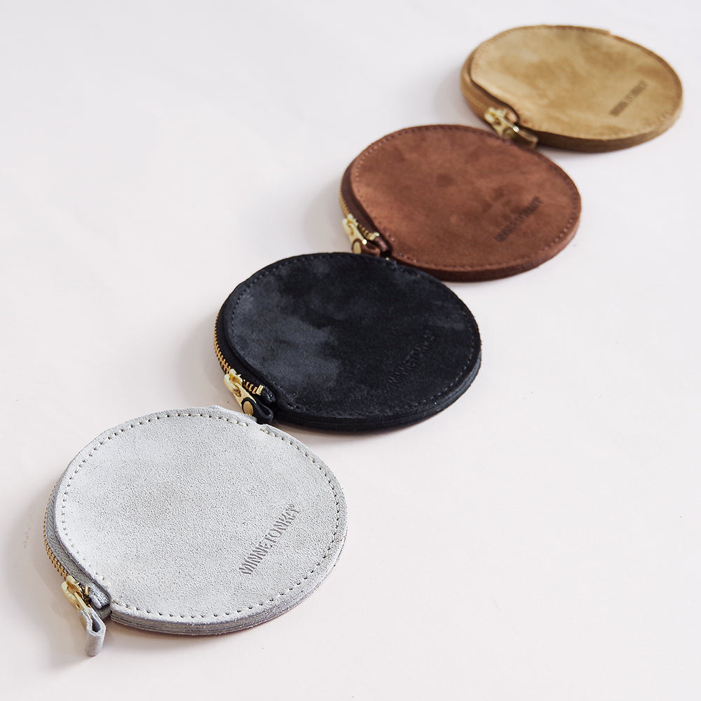 【MINNETONKA ミネトンカ】正規販売代理店 正規品 【SUEDE CIRCLE COIN CASE】 スエードサークルコインケース