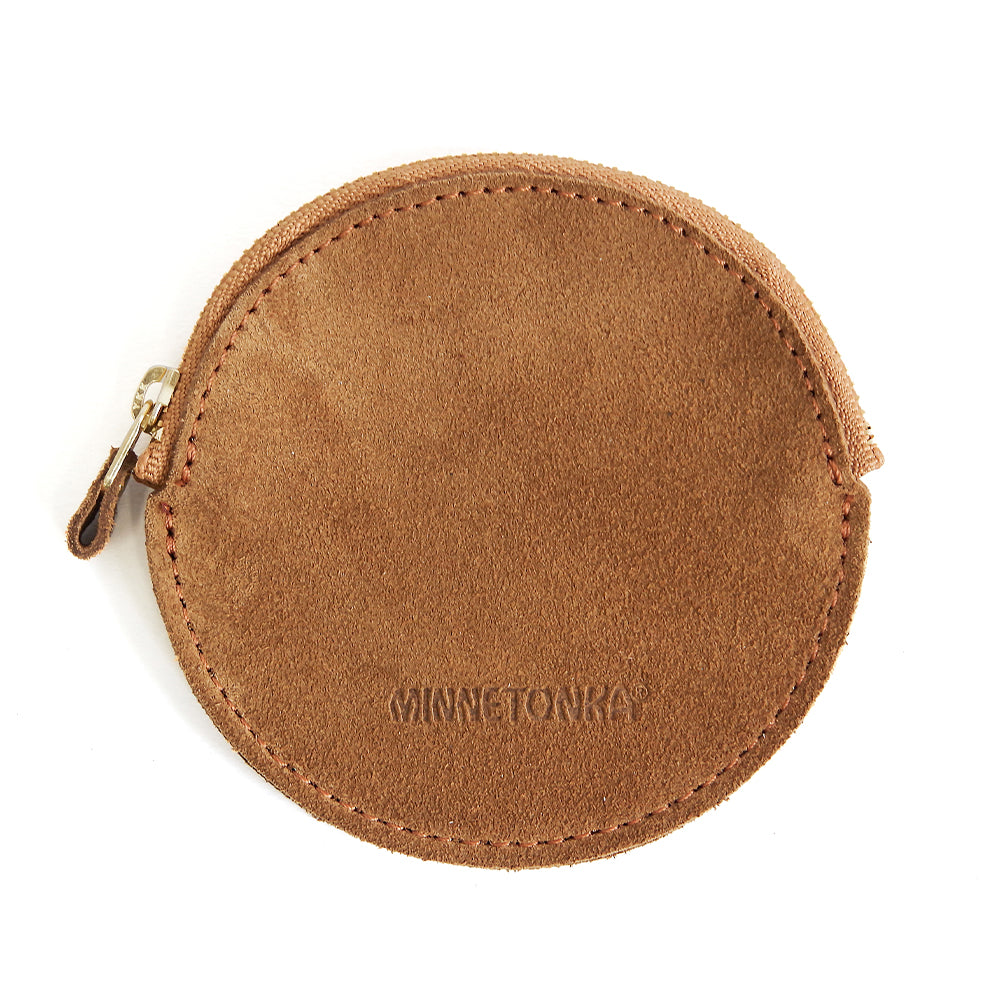 【MINNETONKA ミネトンカ】正規販売代理店 正規品 【SUEDE CIRCLE COIN CASE】 スエードサークルコインケース
