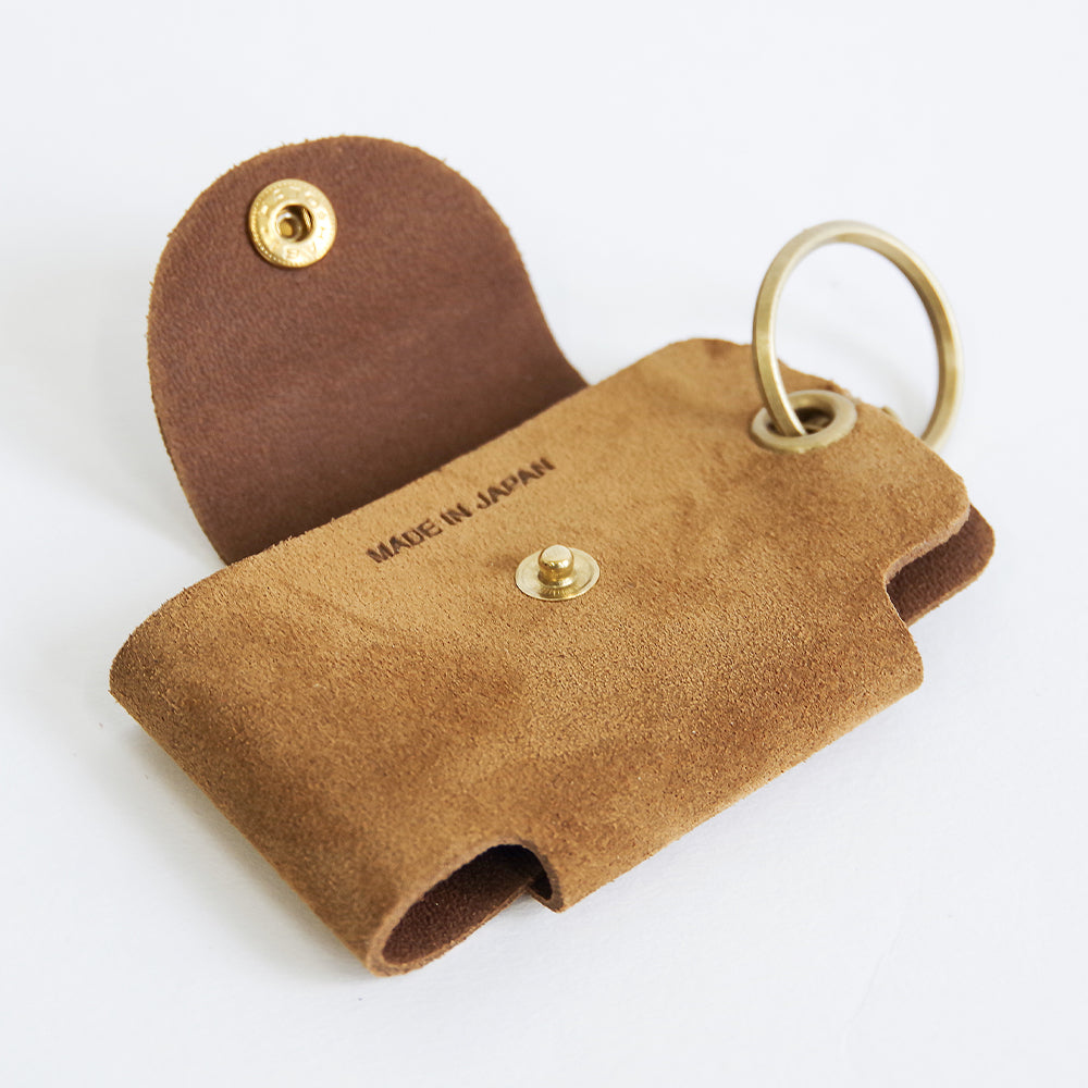 【MINNETONKA ミネトンカ】正規販売代理店 正規品 【SUEDE BUTTON KEY CASE】 スエードボタンキーケース