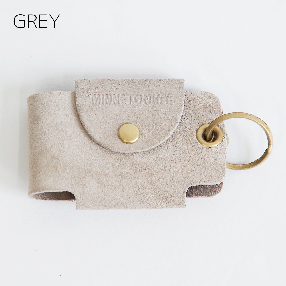 【MINNETONKA ミネトンカ】正規販売代理店 正規品 【SUEDE BUTTON KEY CASE】 スエードボタンキーケース