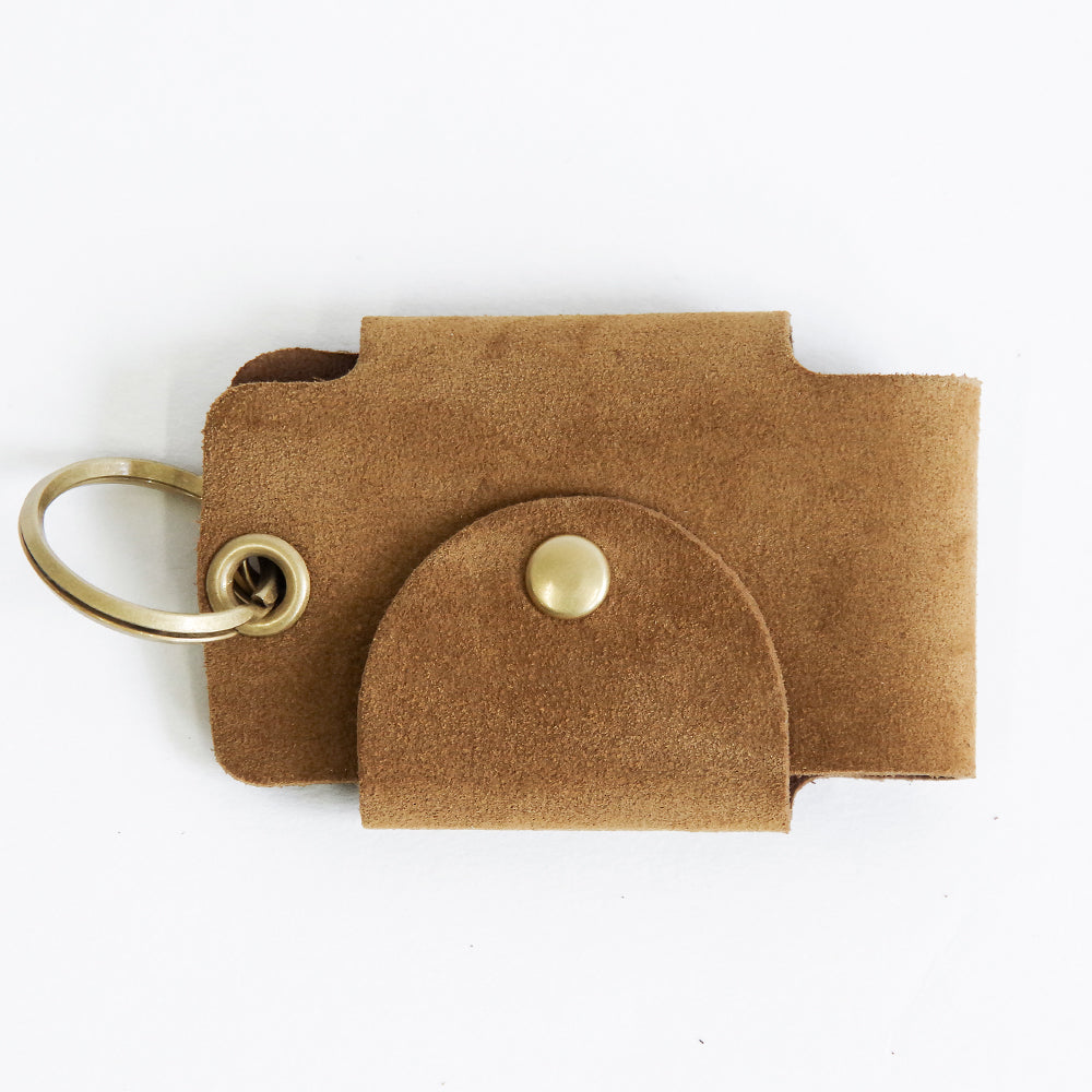 【MINNETONKA ミネトンカ】正規販売代理店 正規品 【SUEDE BUTTON KEY CASE】 スエードボタンキーケース