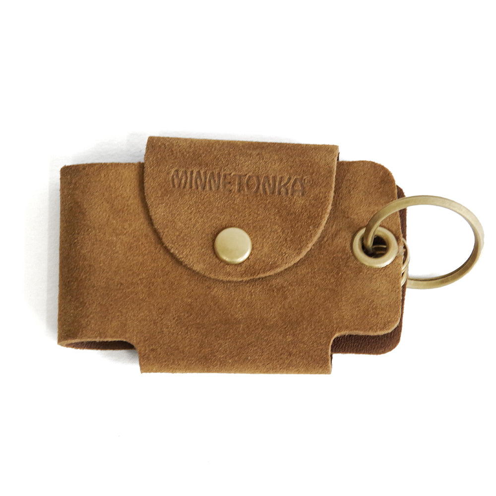 【MINNETONKA ミネトンカ】正規販売代理店 正規品 【SUEDE BUTTON KEY CASE】 スエードボタンキーケース