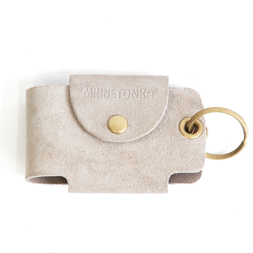 【MINNETONKA ミネトンカ】正規販売代理店 正規品 【SUEDE BUTTON KEY CASE】 スエードボタンキーケース