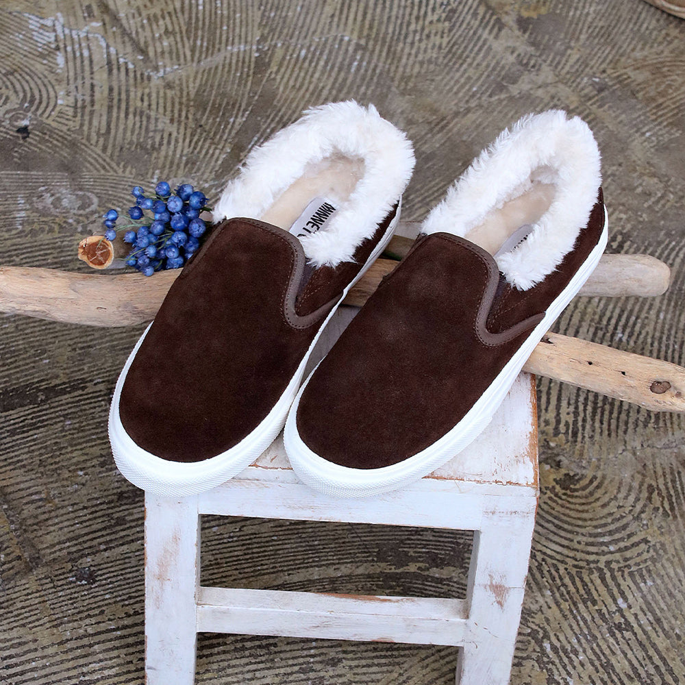 【ミネトンカ MINNETONKA】 正規販売代理店 正規品 ワイルダー 【WILDER】 スリッポン ボア