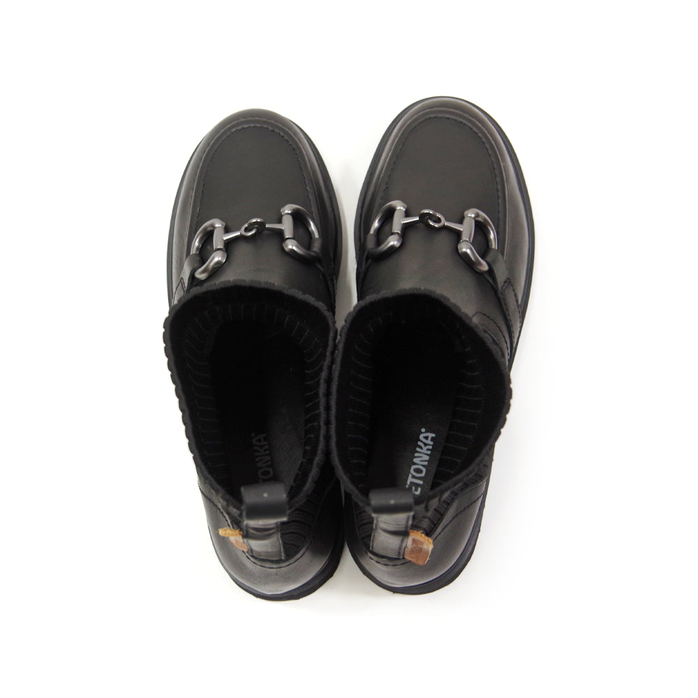 【ミネトンカ MINNETONKA】正規販売代理店 正規品 リブニットビットブーツ【18M20】