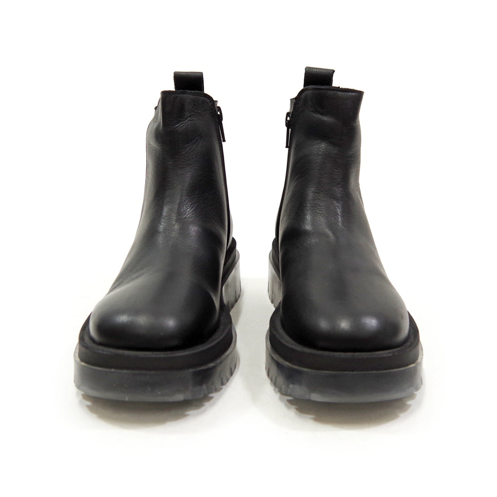 BUENO SHOES ブエノシューズ トルコ製 クリアソールサイドジップブーツ 【V1514】