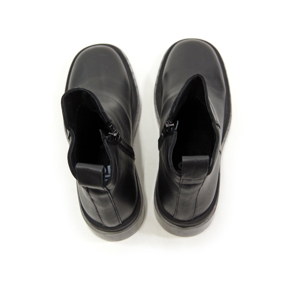 BUENO SHOES ブエノシューズ トルコ製 クリアソールサイドジップブーツ 【V1514】