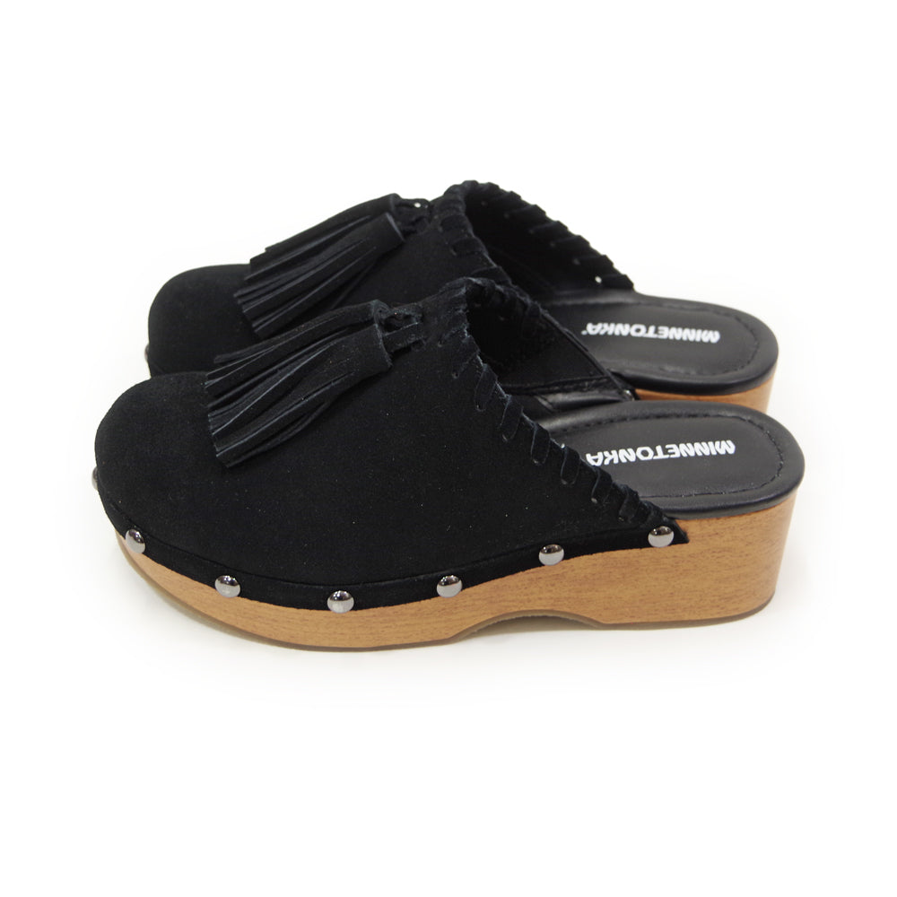 【ミネトンカ MINNETONKA】正規販売代理店 正規品 タッセルサボサンダル【23M05】