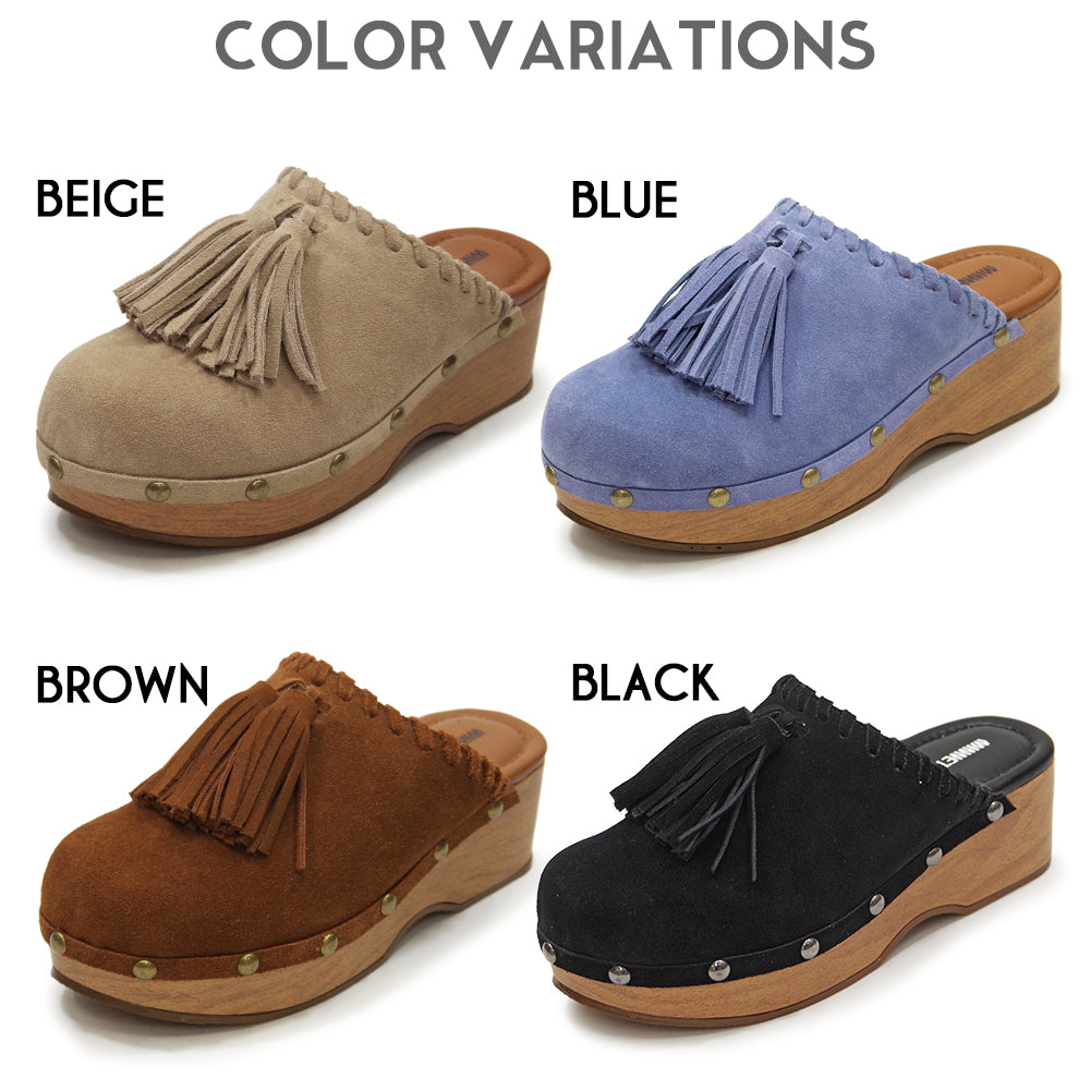 【ミネトンカ MINNETONKA】正規販売代理店 正規品 タッセルサボサンダル【23M05】