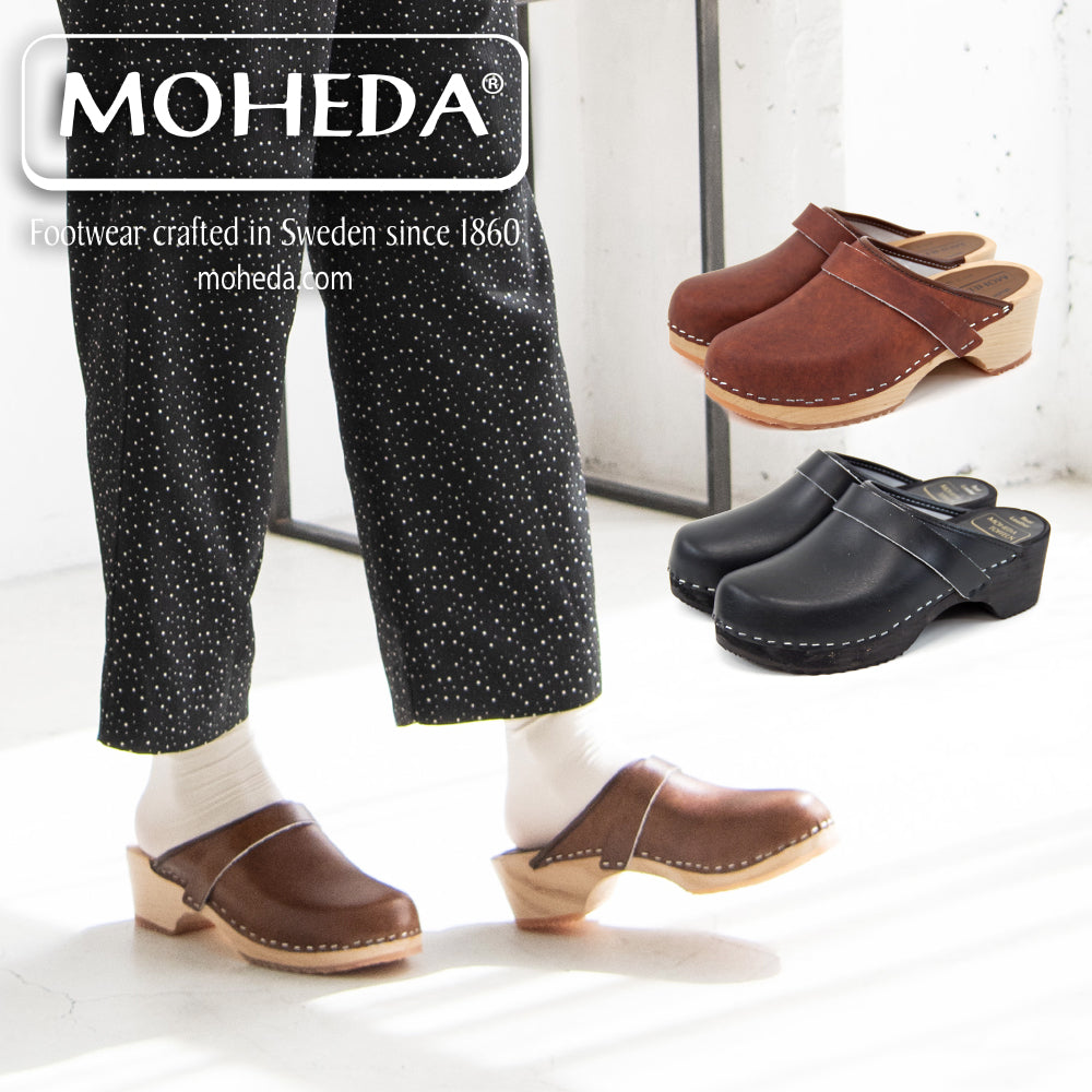 MOHEDA TOFFELN モヘダトフェール サボサンダル スウェーデン製 クロッグシューズ ウッドソール ボヘミアン【ALFRED】