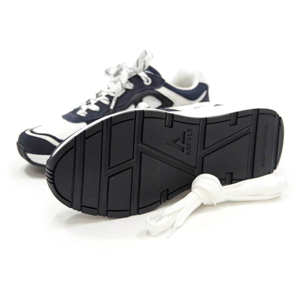 【ASFVLT アスファルト】CONCRETE DARK NAVY WHITE