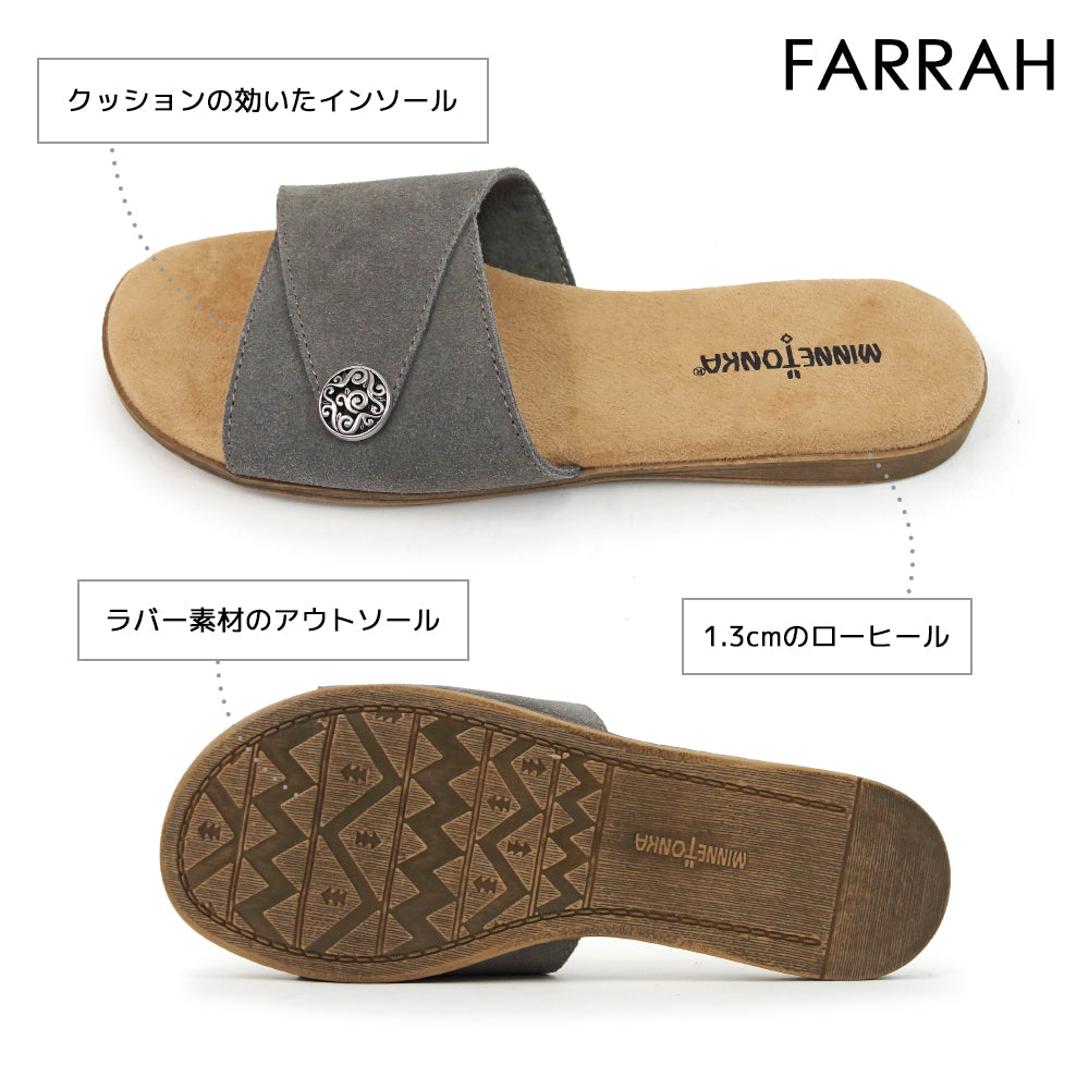 【MINNETONKA ミネトンカ】正規販売代理店 正規品 FARRAH ファラ サンダル【5693001 5693039 5693280】