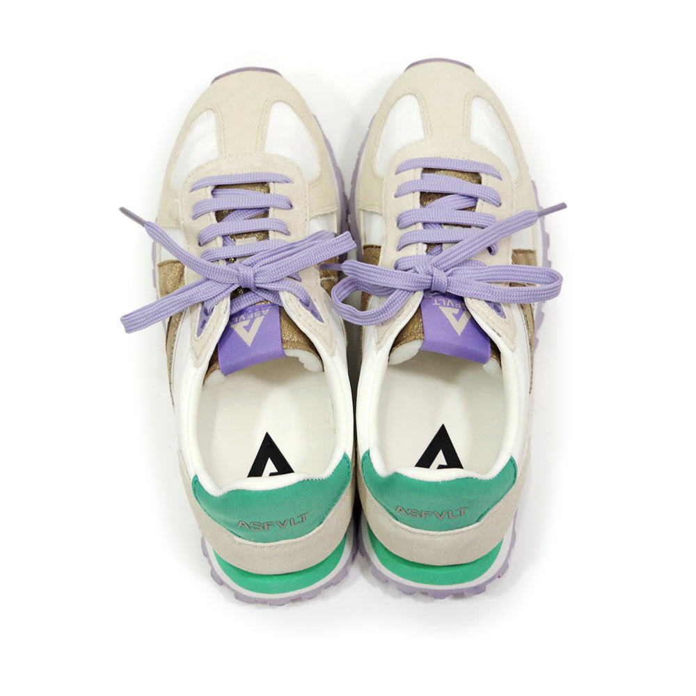 【ASFVLT アスファルト】GATE WHITE GOLD GREEN LILA