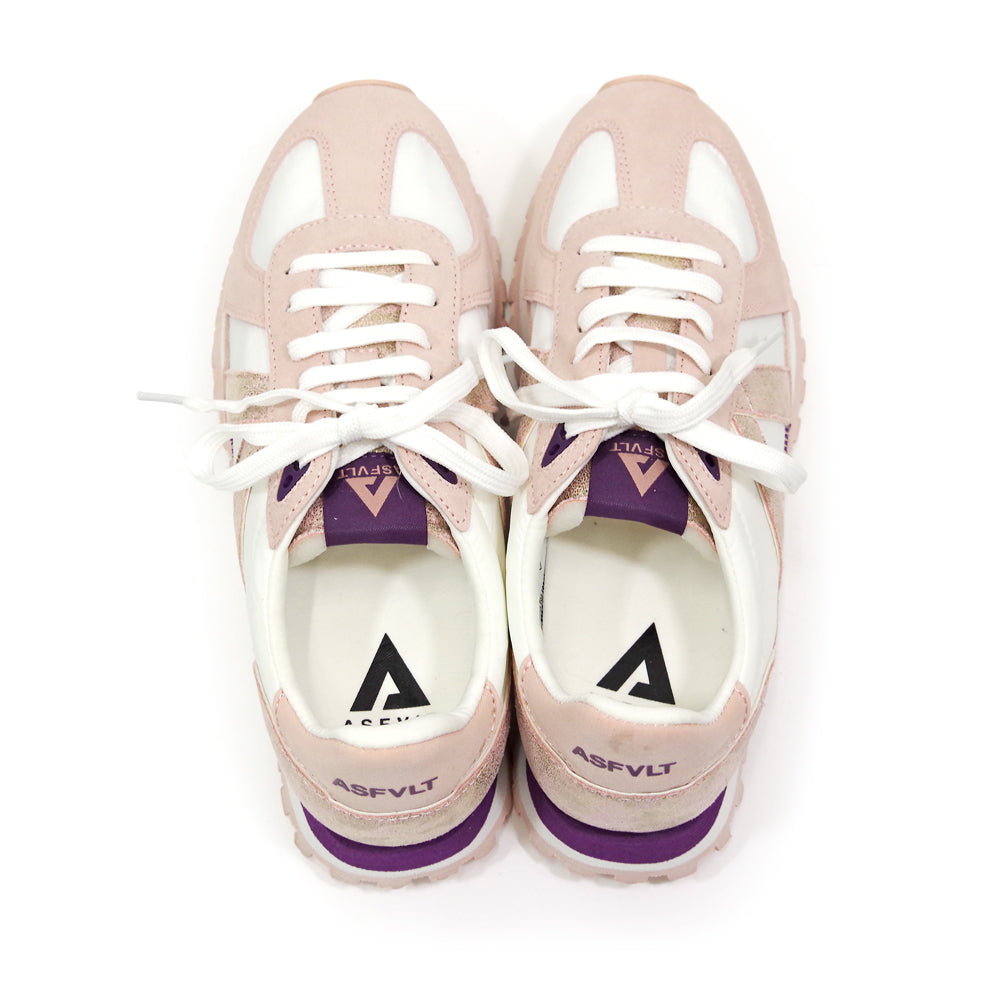 【ASFVLT アスファルト】GATE WHITE PINK METAL PINK