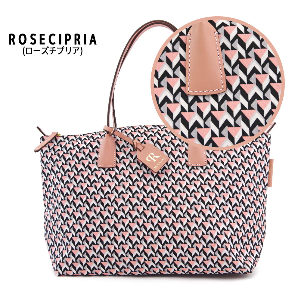 【ROBERTA PIERI ロベルタピエリ】イタリア製 【LT】KAGO カゴ LARGE TOTE ラージトート トートバッグ 撥水加工 ファスナー