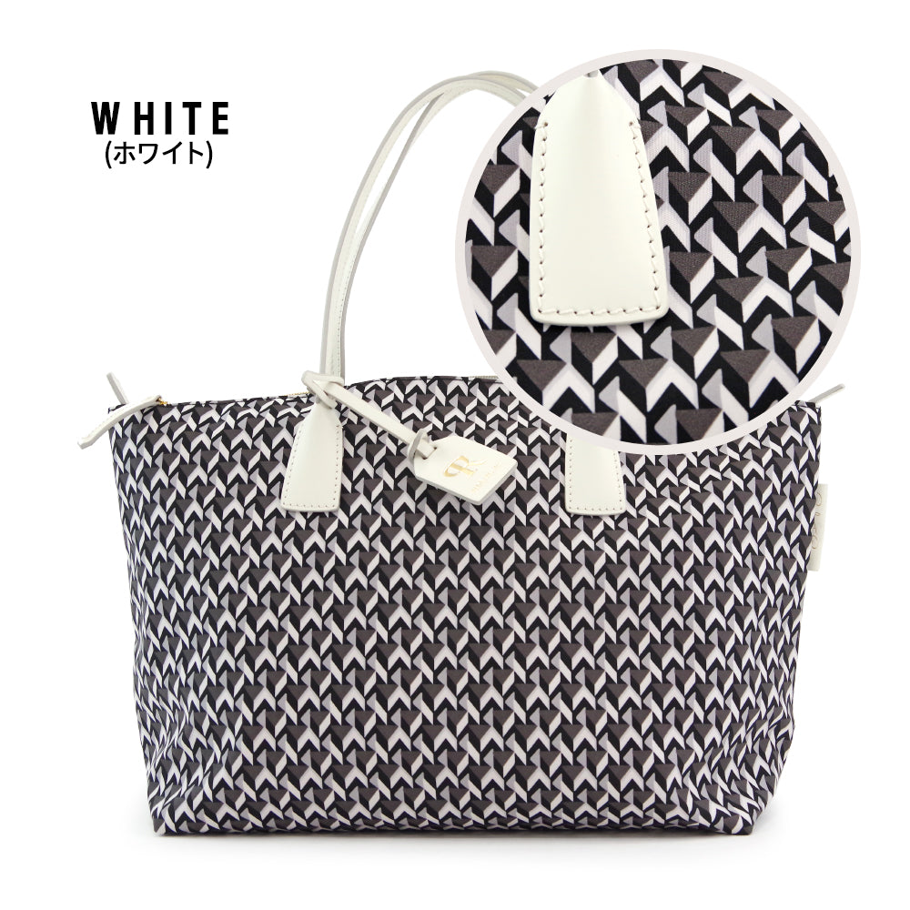 【ROBERTA PIERI ロベルタピエリ】イタリア製 【LT】KAGO カゴ LARGE TOTE ラージトート トートバッグ 撥水加工 ファスナー