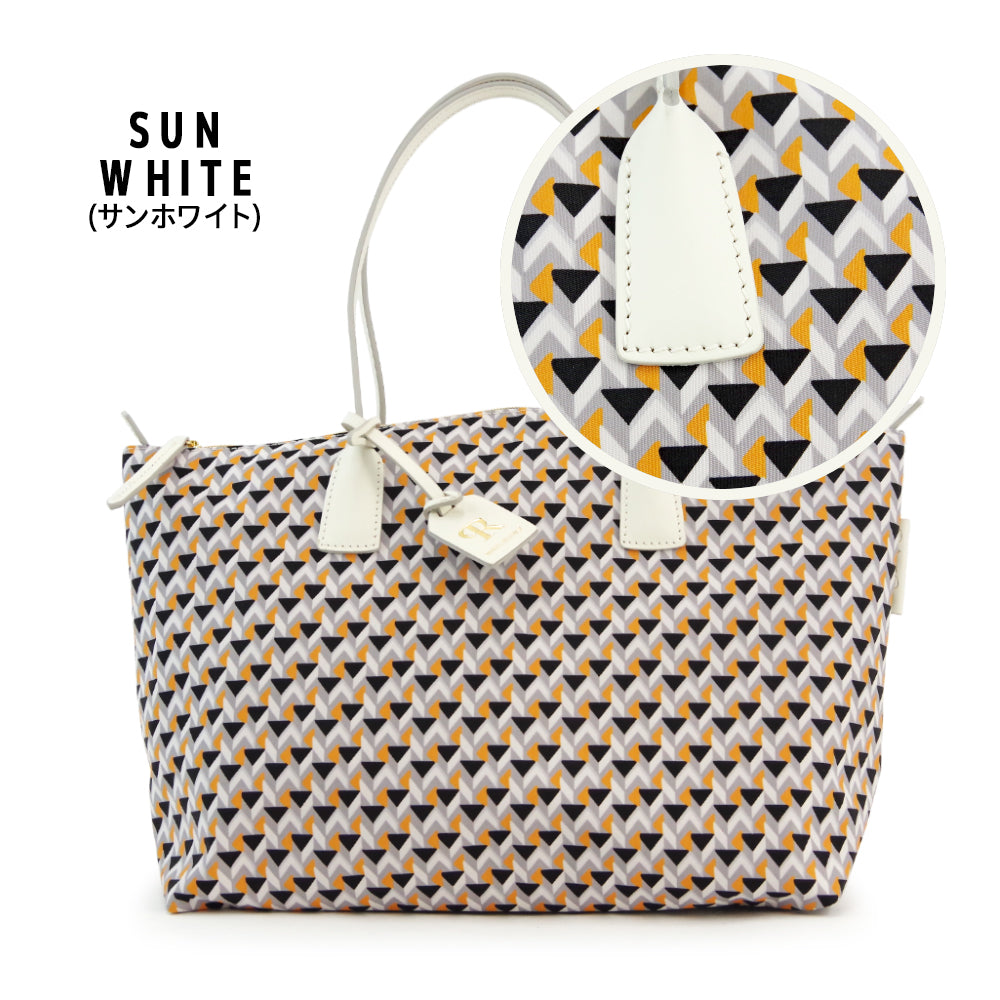 【ROBERTA PIERI ロベルタピエリ】イタリア製 【LT】KAGO カゴ LARGE TOTE ラージトート トートバッグ 撥水加工 ファスナー