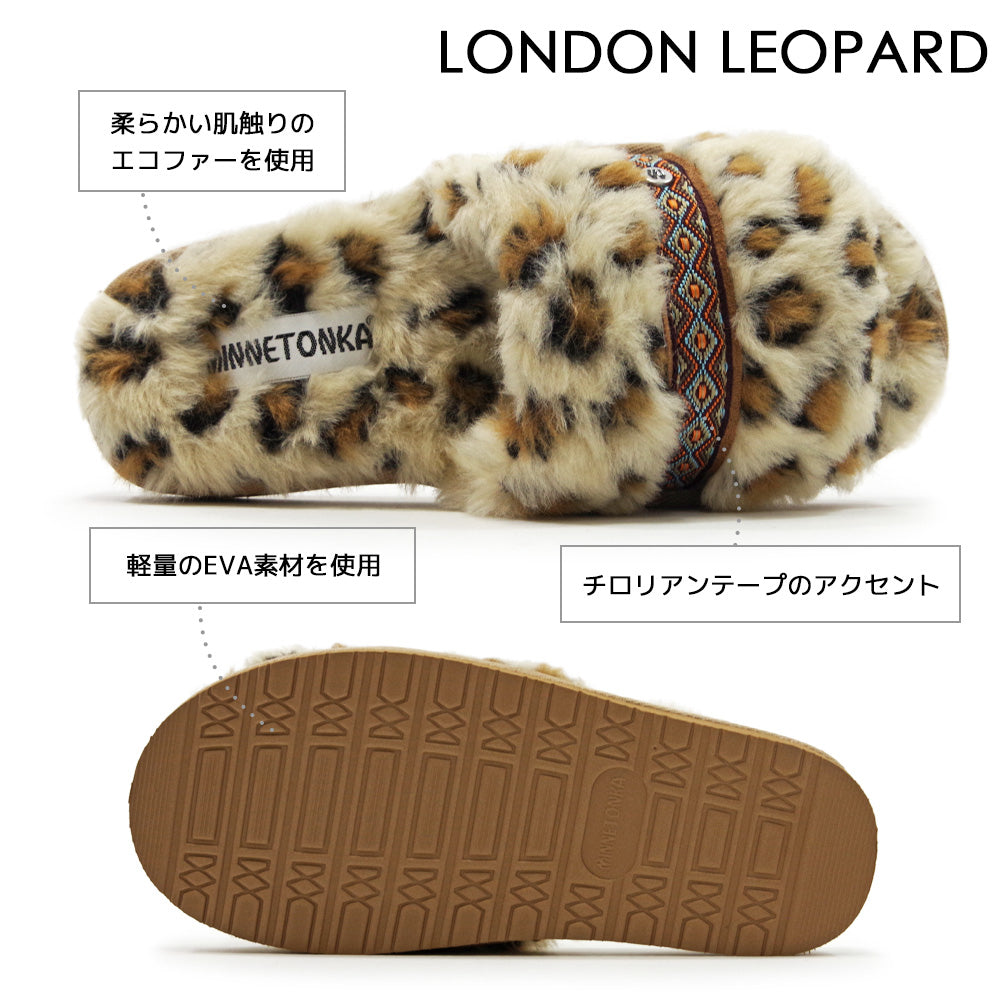 ミネトンカ MINNETONKA レオパード LONDON 【5981298】
