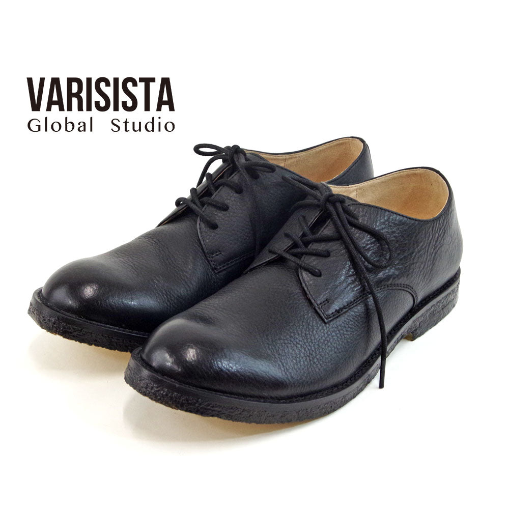 VARISISTA Global Studio 】【ZC10903】レザープレーントゥシューズ ビジネス クレープソール 革靴 紳士靴 – EMC  RETAIL STORE