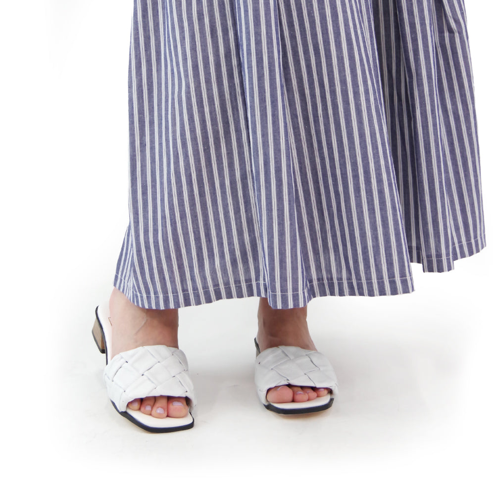 【WOVEN ウーヴン】メキシコ製 メキシコ製 レザー スクエアーサンダル【ZUM】全3色