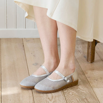 【MINNETONKA ミネトンカ】正規販売代理店 正規品 【25M01】 メッシュフラットシューズ