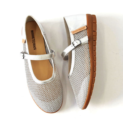 【MINNETONKA ミネトンカ】正規販売代理店 正規品 【25M01】 メッシュフラットシューズ