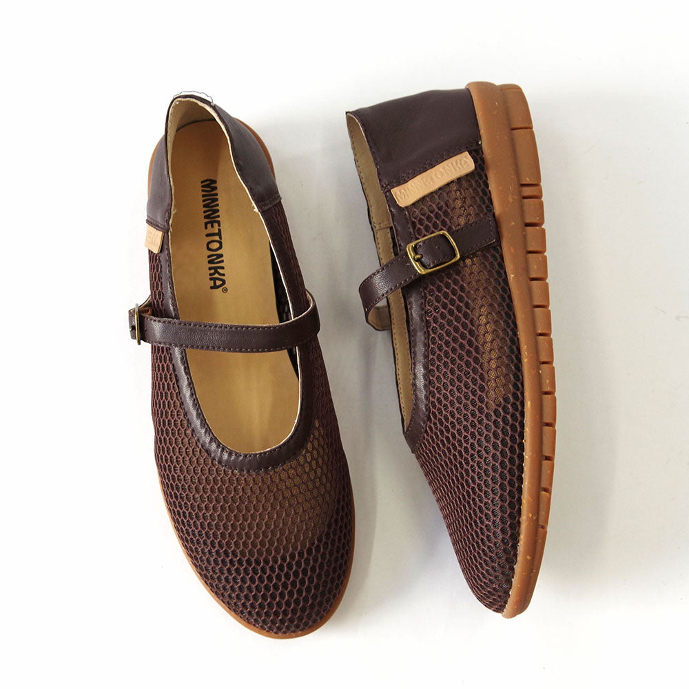 【MINNETONKA ミネトンカ】正規販売代理店 正規品 【25M01】 メッシュフラットシューズ