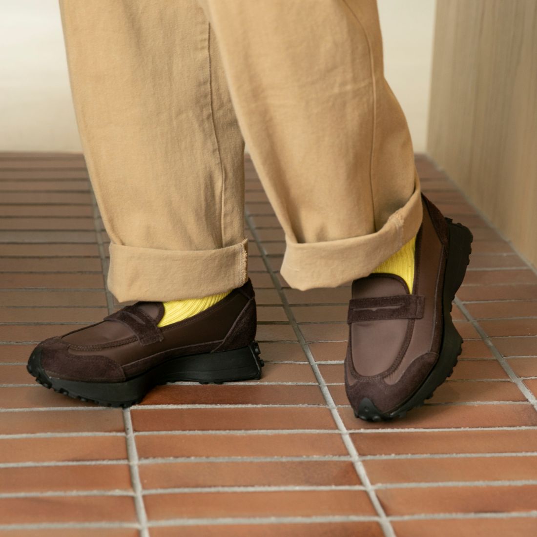 【MINNETONKA ミネトンカ】正規販売代理店 正規品 【26M02】 ナイロンローファースニーカー