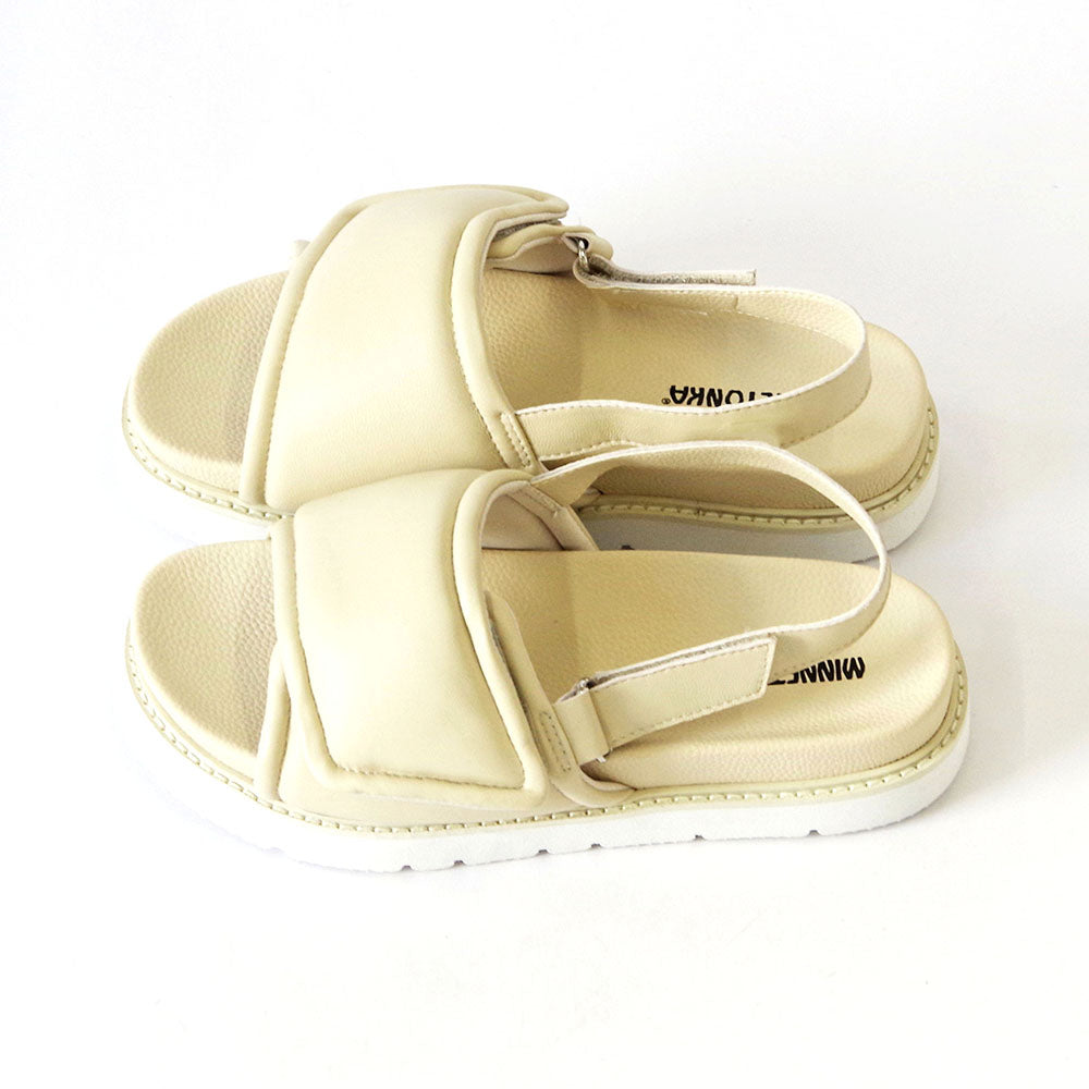 【MINNETONKA ミネトンカ】正規販売代理店 正規品 【mi-26m04】ワイドベルトパファーサンダル
