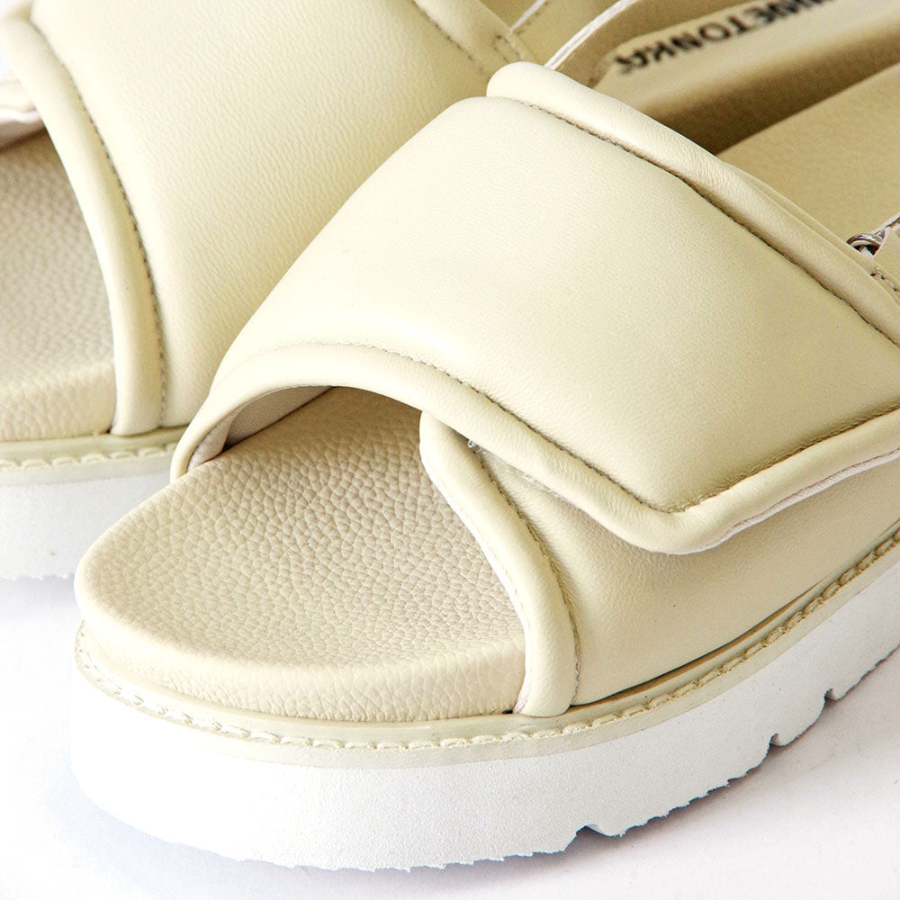 【MINNETONKA ミネトンカ】正規販売代理店 正規品 【mi-26m04】ワイドベルトパファーサンダル