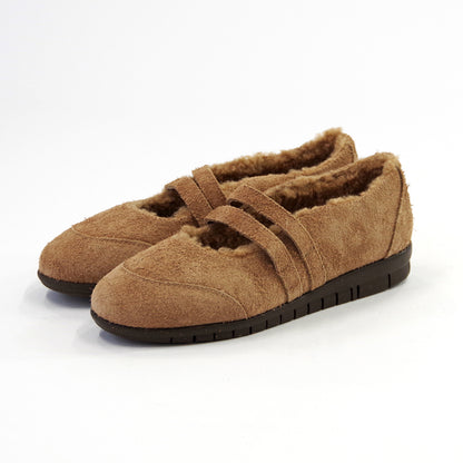 【MINNETONKA ミネトンカ】正規販売代理店 正規品 【26M07】 ダブルストラップボアバレエシューズ