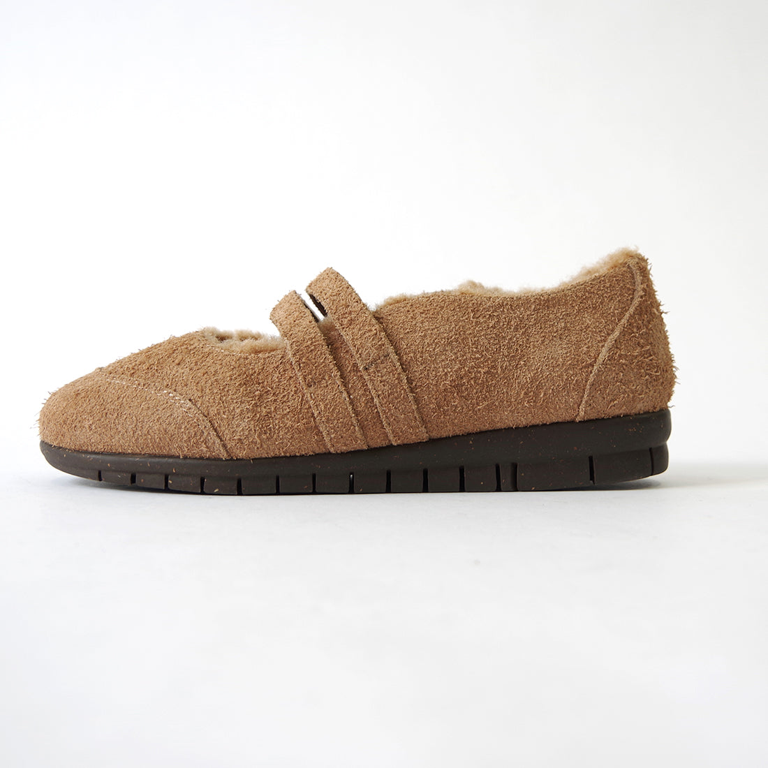 【MINNETONKA ミネトンカ】正規販売代理店 正規品 【26M07】 ダブルストラップボアバレエシューズ
