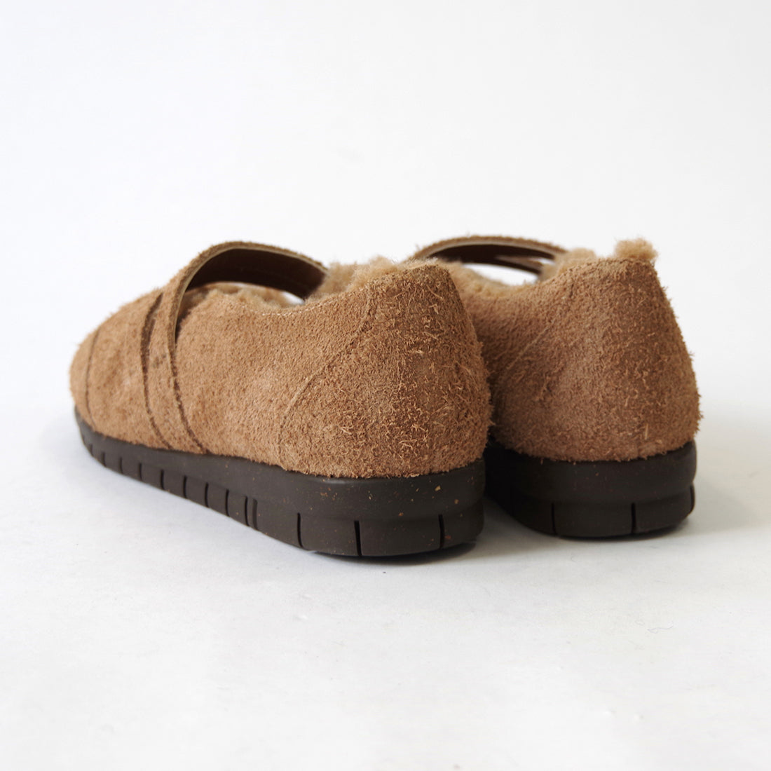 【MINNETONKA ミネトンカ】正規販売代理店 正規品 【26M07】 ダブルストラップボアバレエシューズ