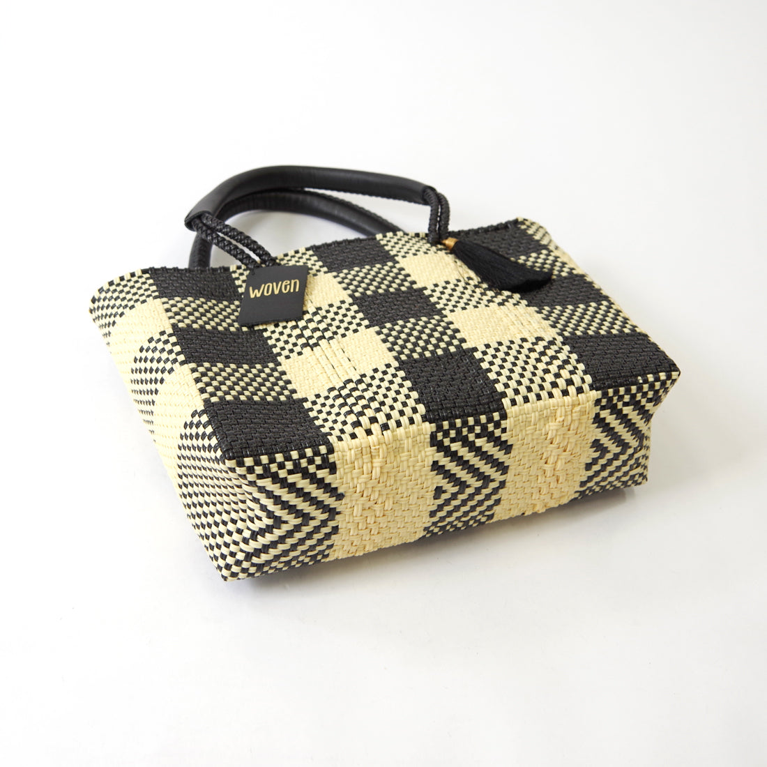 WOVEN ウーヴン Small Tote スモールトート メルカドバッグ マルシェバッグ 旅行 レジャー 夏コーデ デイリー使い