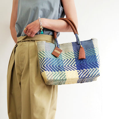 WOVEN ウーヴン Small Tote スモールトート メルカドバッグ マルシェバッグ 旅行 レジャー 夏コーデ デイリー使い