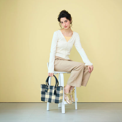 WOVEN ウーヴン Small Tote スモールトート メルカドバッグ マルシェバッグ 旅行 レジャー 夏コーデ デイリー使い