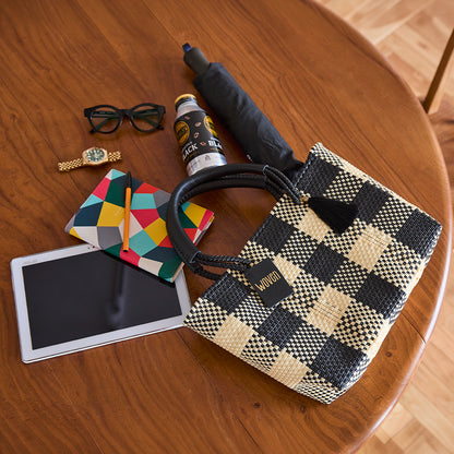 WOVEN ウーヴン Small Tote スモールトート メルカドバッグ マルシェバッグ 旅行 レジャー 夏コーデ デイリー使い
