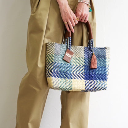 WOVEN ウーヴン Small Tote スモールトート メルカドバッグ マルシェバッグ 旅行 レジャー 夏コーデ デイリー使い