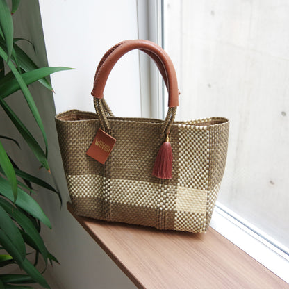 WOVEN ウーヴン Small Tote スモールトート メルカドバッグ マルシェバッグ 旅行 レジャー 夏コーデ デイリー使い