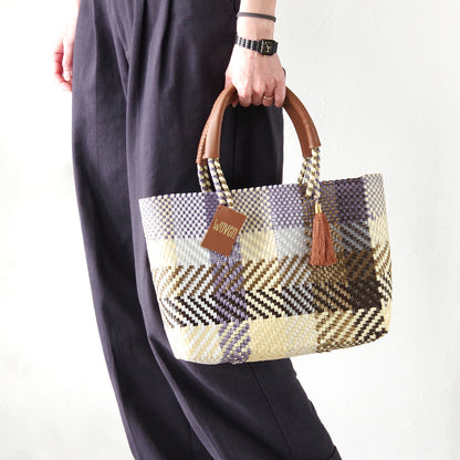 WOVEN ウーヴン Small Tote スモールトート メルカドバッグ マルシェバッグ 旅行 レジャー 夏コーデ デイリー使い