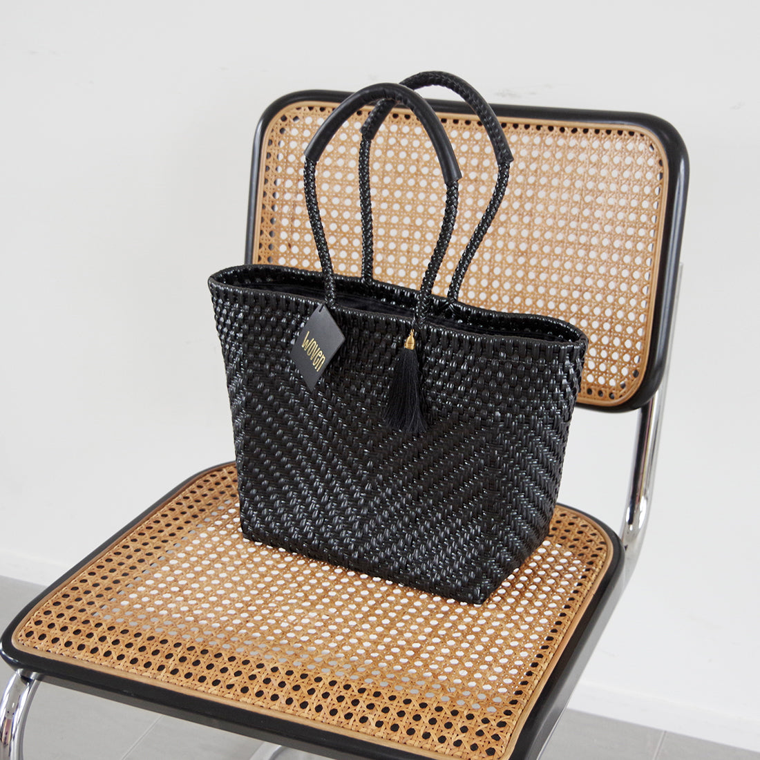 WOVEN ウーヴン Everyday Tote エブリデイトート メルカドバッグ 旅行 レジャー 夏コーデ デイリー使い 軽量 裏地付き