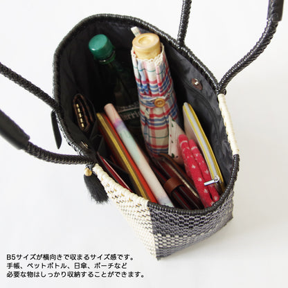 WOVEN ウーヴン Everyday Tote エブリデイトート メルカドバッグ 旅行 レジャー 夏コーデ デイリー使い 軽量 裏地付き