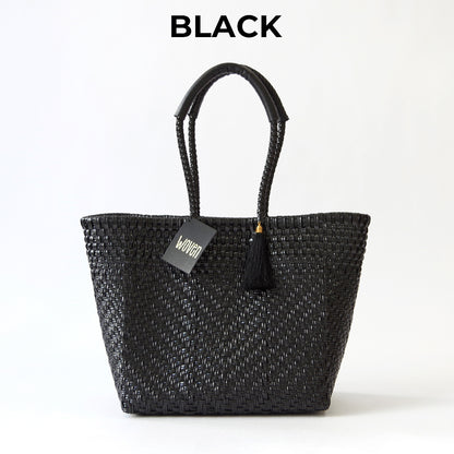 WOVEN ウーヴン Everyday Tote エブリデイトート メルカドバッグ 旅行 レジャー 夏コーデ デイリー使い 軽量 裏地付き