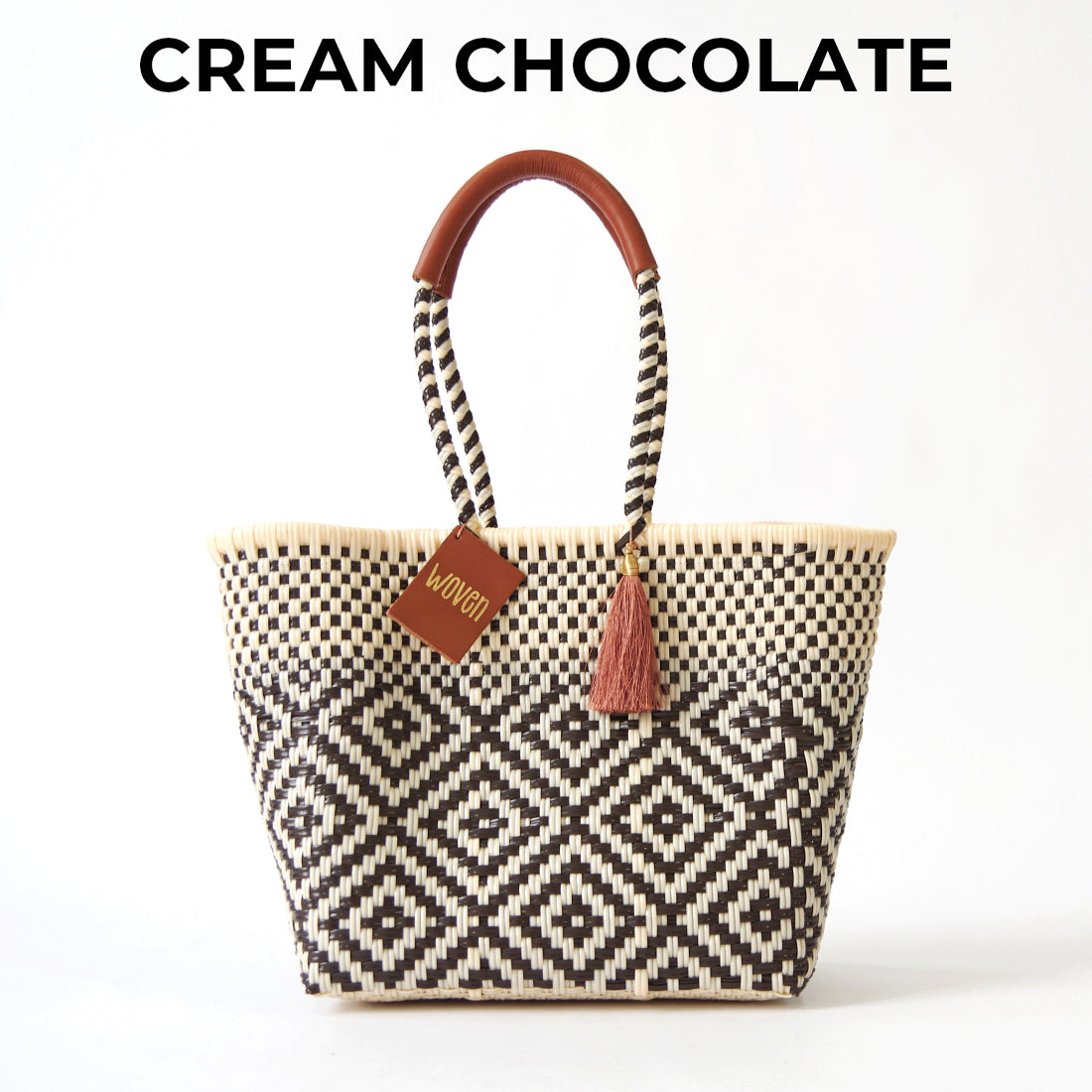 WOVEN ウーヴン Everyday Tote エブリデイトート メルカドバッグ 旅行 レジャー 夏コーデ デイリー使い 軽量 裏地付き