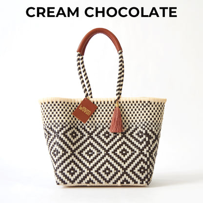 WOVEN ウーヴン Everyday Tote エブリデイトート メルカドバッグ 旅行 レジャー 夏コーデ デイリー使い 軽量 裏地付き